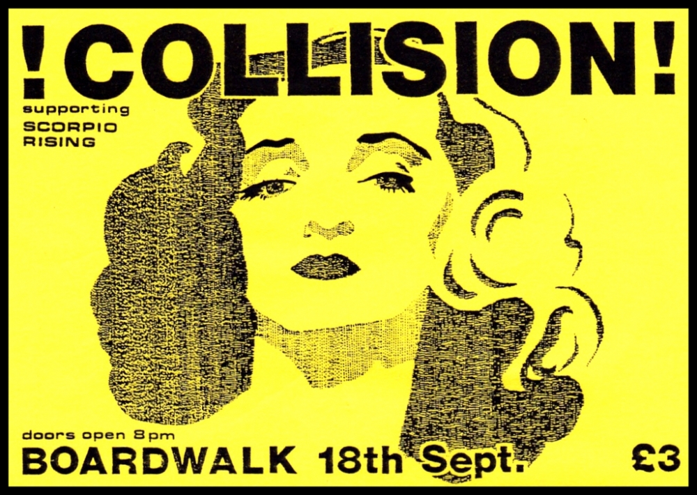 Kerosene, Flyer - The Boardwalk, 1991 - Manchester Digital Music Archive