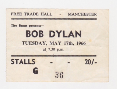 Bob Dylan at the Free Trade Hall - 50th anniversary concert